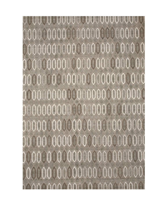 Brown Hand Made 100 X 140 Area Rug 834-131525 Image 0