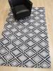 Modern-Contemporary Blue Hand Made 50 X 80 Area Rug 834-131537 Thumb 3