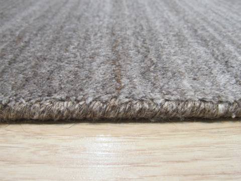 Brown Hand Made 100 X 140 Area Rug 834-131551 Image 4