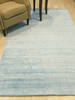 Modern-Contemporary Blue Hand Made 90 X 120  Area Rug 834-131563 Thumb 3