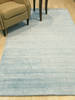 Modern-Contemporary Blue Hand Made 90 X 120 Area Rug 834-131563 Thumb 3