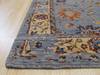 Oushak Blue Machine Made 89 X 119 Area Rug 834-131579 Thumb 1