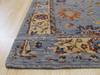 Oushak Blue Machine Made 89 X 119  Area Rug 834-131579 Thumb 1