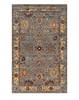 Oushak Blue Machine Made 89 X 119  Area Rug 834-131579 Thumb 0