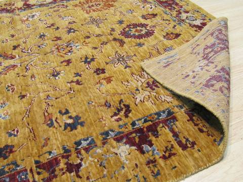 Oushak Red Machine Made 50 X 80 Area Rug 834-131585 Image 2