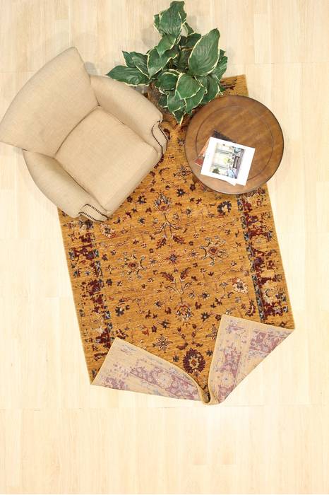 Oushak Red Machine Made 50 X 80 Area Rug 834-131585 Image 7