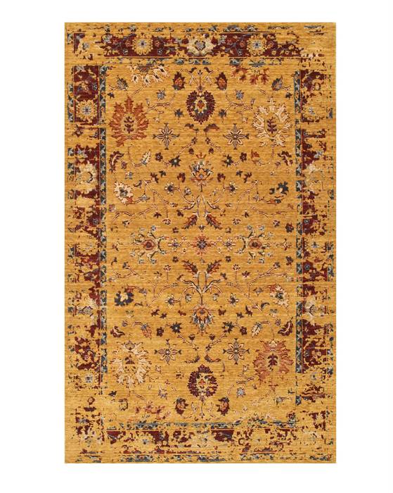 Oushak Red Machine Made 50 X 80 Area Rug 834-131585 Image 0