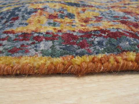 Serapi Blue Machine Made 50 X 80 Area Rug 834-131605 Image 4