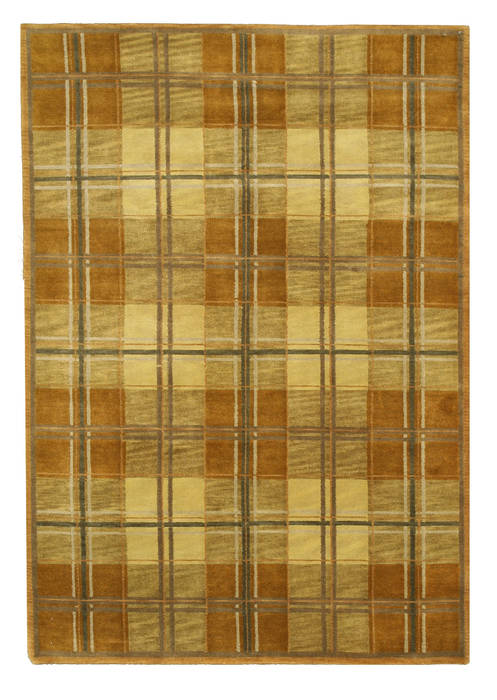 Brown Hand Knotted 60 X 87 Area Rug 834-131611 Image 0