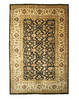 Sarouk Black Hand Knotted 120 X 186 Area Rug 834-131618 Thumb 0