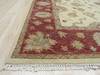 Agra Beige Hand Knotted 80 X 101  Area Rug 834-131639 Thumb 1