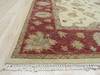 Agra Beige Hand Knotted 80 X 101 Area Rug 834-131639 Thumb 1