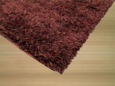 Shaggy Brown Hand Woven 50 X 80 Area Rug 834-131670 Image 1