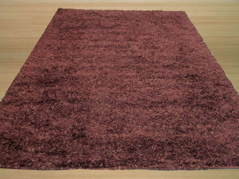 Shaggy Brown Hand Woven 50 X 80 Area Rug 834-131670 Image 2