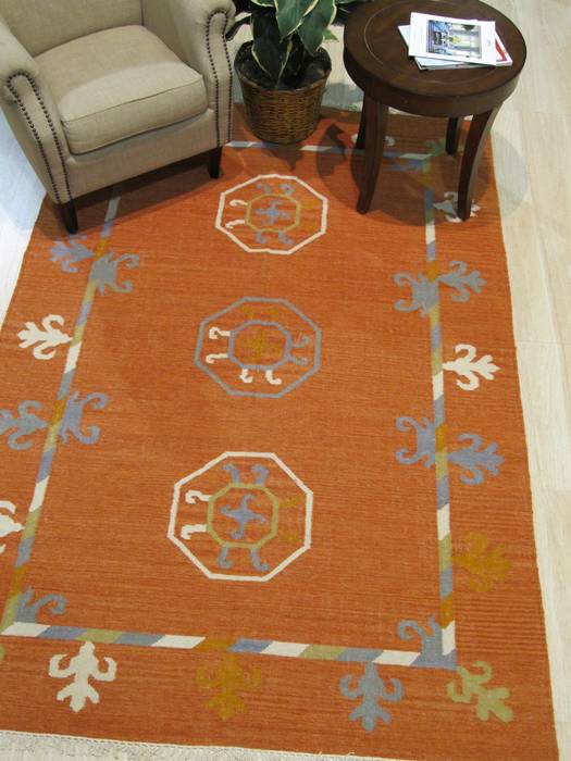 Kilim Red Hand Made 56 X 80 Area Rug 834-131683 Image 3