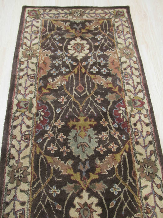 Brown Square Hand Tufted 60 X 60 Area Rug 834-131703 Image 2