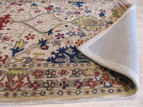 Beige Hand Tufted 60 X 90 Area Rug 834-131713 Image 2