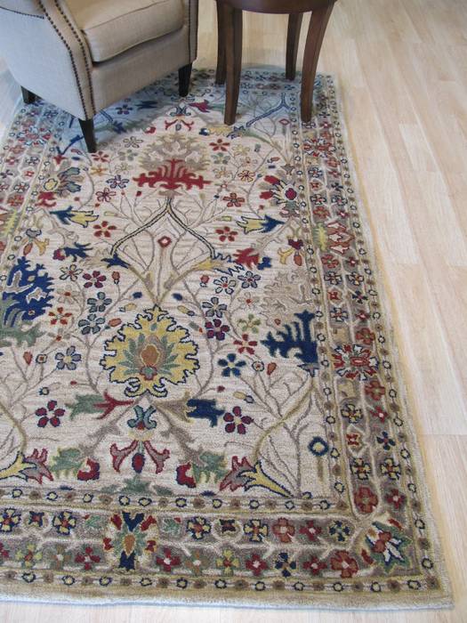 Beige Hand Tufted 60 X 90 Area Rug 834-131713 Image 3
