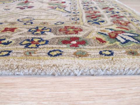 Beige Hand Tufted 60 X 90 Area Rug 834-131713 Image 4