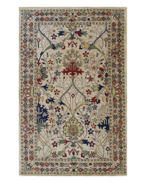 Beige Hand Tufted 60 X 90 Area Rug 834-131713 Image 0