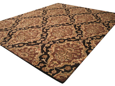 Brown Hand Tufted 50 X 80 Area Rug 834-131724 Image 1