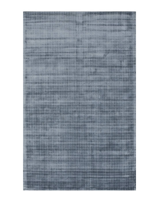 Modern-Contemporary Blue Hand Woven 89 X 119 Area Rug 834-131734 Image 0