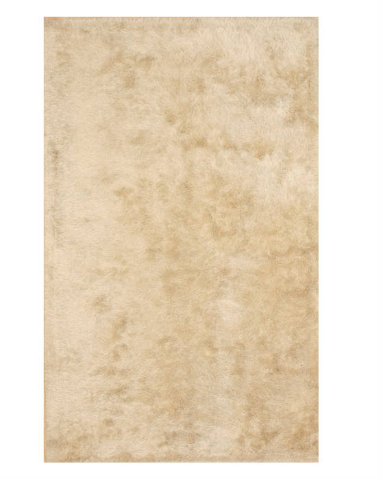 Shaggy Beige Hand Made 89 X 119 Area Rug 834-131756 Image 0