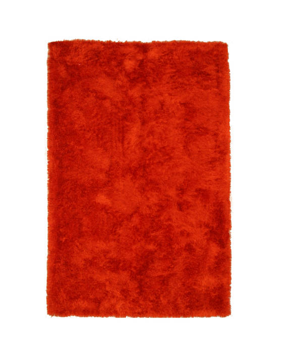 Shaggy Orange Hand Made 50 X 80 Area Rug 834-131760 Image 0