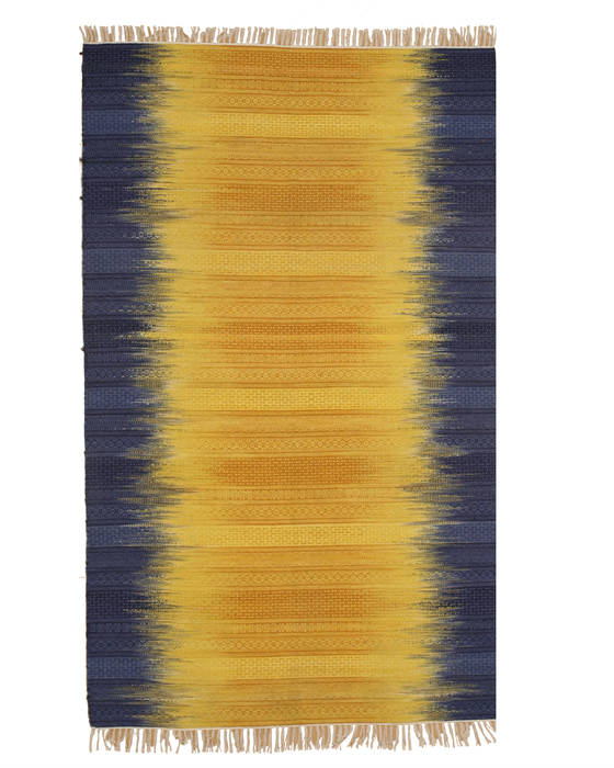 Yellow Hand Made 80 X 100 Area Rug 834-131764 Image 0