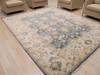 Oushak Blue Hand Knotted 80 X 100  Area Rug 834-131777 Thumb 4