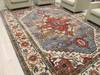 Serapi Blue Hand Knotted 100 X 140 Area Rug 834-131779 Thumb 4
