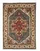 Serapi Blue Hand Knotted 100 X 140  Area Rug 834-131779 Thumb 0