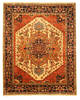 Serapi Beige Hand Knotted 100 X 140 Area Rug 834-131785 Thumb 0