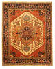 Serapi Beige Hand Knotted 100 X 140  Area Rug 834-131785 Thumb 0