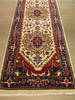 Serapi Blue Runner Hand Knotted 26 X 100  Area Rug 834-131797 Thumb 1