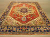 Serapi Red Hand Knotted 40 X 60  Area Rug 834-131816 Thumb 2