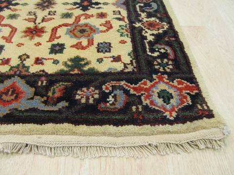 Mahal Blue Runner Hand Knotted 26 X 80 Area Rug 834-131861 Image 1