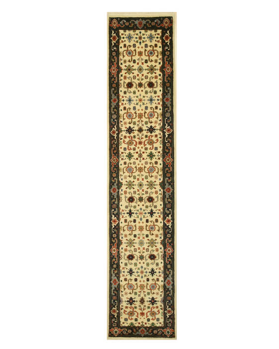 Mahal Blue Runner Hand Knotted 26 X 80 Area Rug 834-131861 Image 0