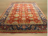 Mahal Red Hand Knotted 120 X 180  Area Rug 834-131867 Thumb 2