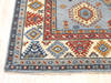 Kazak Blue Hand Knotted 100 X 140  Area Rug 834-131900 Thumb 1