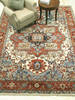 Serapi Beige Hand Knotted 100 X 140  Area Rug 834-131903 Thumb 3