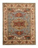 Serapi Blue Hand Knotted 100 X 140 Area Rug 834-131908 Thumb 0