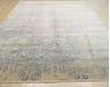 Modern-Contemporary Beige Hand Knotted 92 X 119  Area Rug 834-131916 Thumb 2