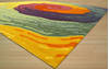 Modern-Contemporary Multicolor Hand Tufted 79 X 99 Area Rug 834-131936 Thumb 1