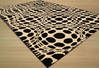Modern-Contemporary Black Hand Tufted 79 X 99 Area Rug 834-131941 Thumb 1