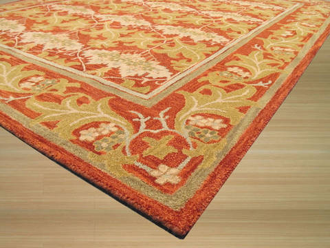 Red Hand Tufted 50 X 80 Area Rug 834-131946 Image 1