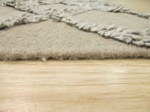 Beige Hand Woven 100 X 140 Area Rug 834-131992 Image 3