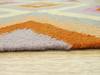 Modern-Contemporary Multicolor Hand Made 100 X 140 Area Rug 834-132004 Thumb 2