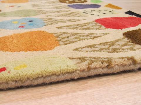 Beige Hand Tufted 50 X 80 Area Rug 834-132008 Image 2