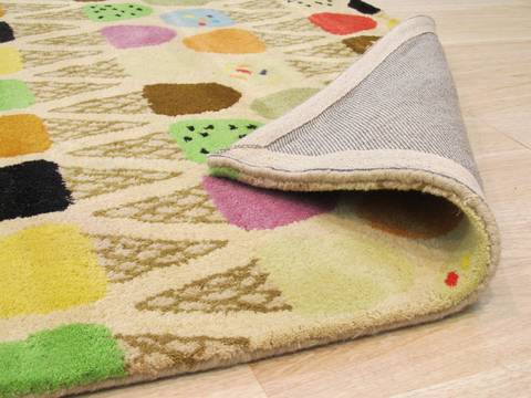 Beige Hand Tufted 50 X 80 Area Rug 834-132008 Image 4